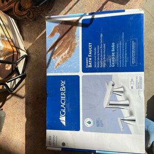 Glacier Bay Chrome Faucet with Dual Handles